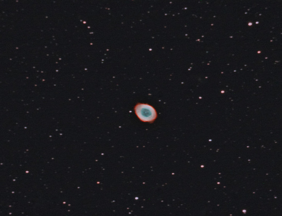 Late spring view of M57 Ring Nebula