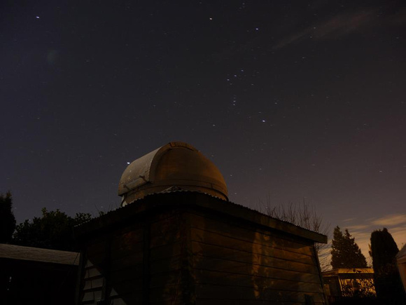 Astro-Shack with the newer domed roof.