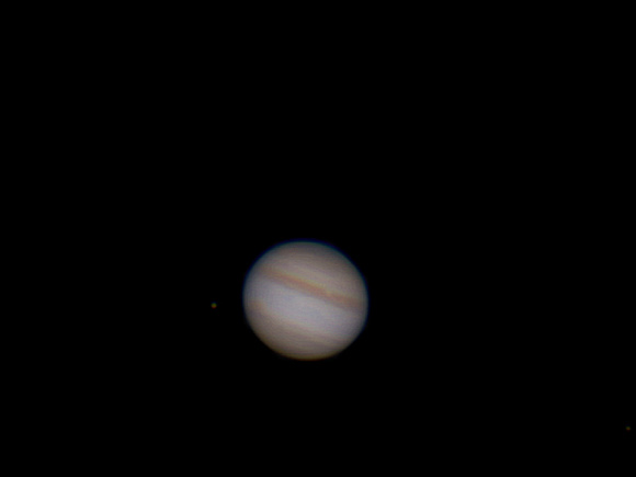 Jupiter from a wide angle.