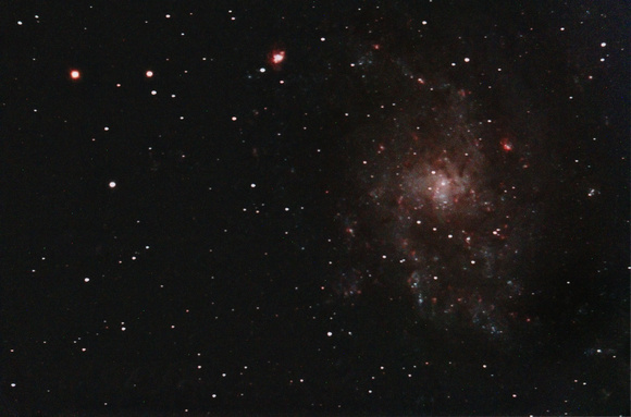 Quick peek at M33.
