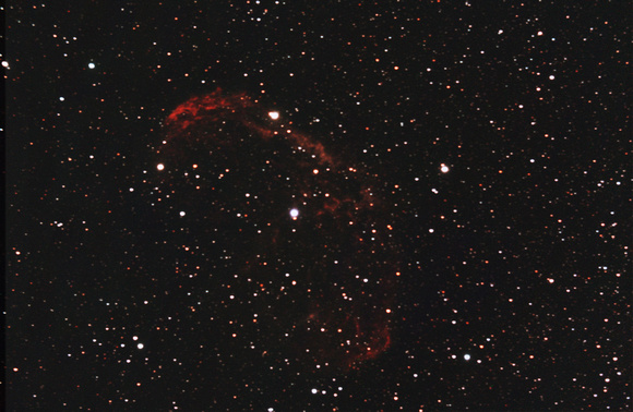 Crescent Nebula in Cygnus