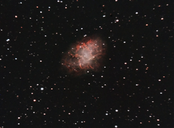 M-1 Crab nebula with 2 nights data.