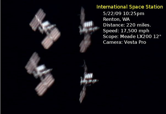 ISS with full panels