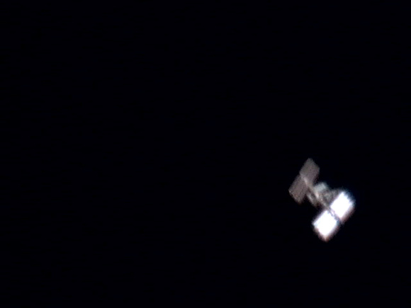 ISS flare.